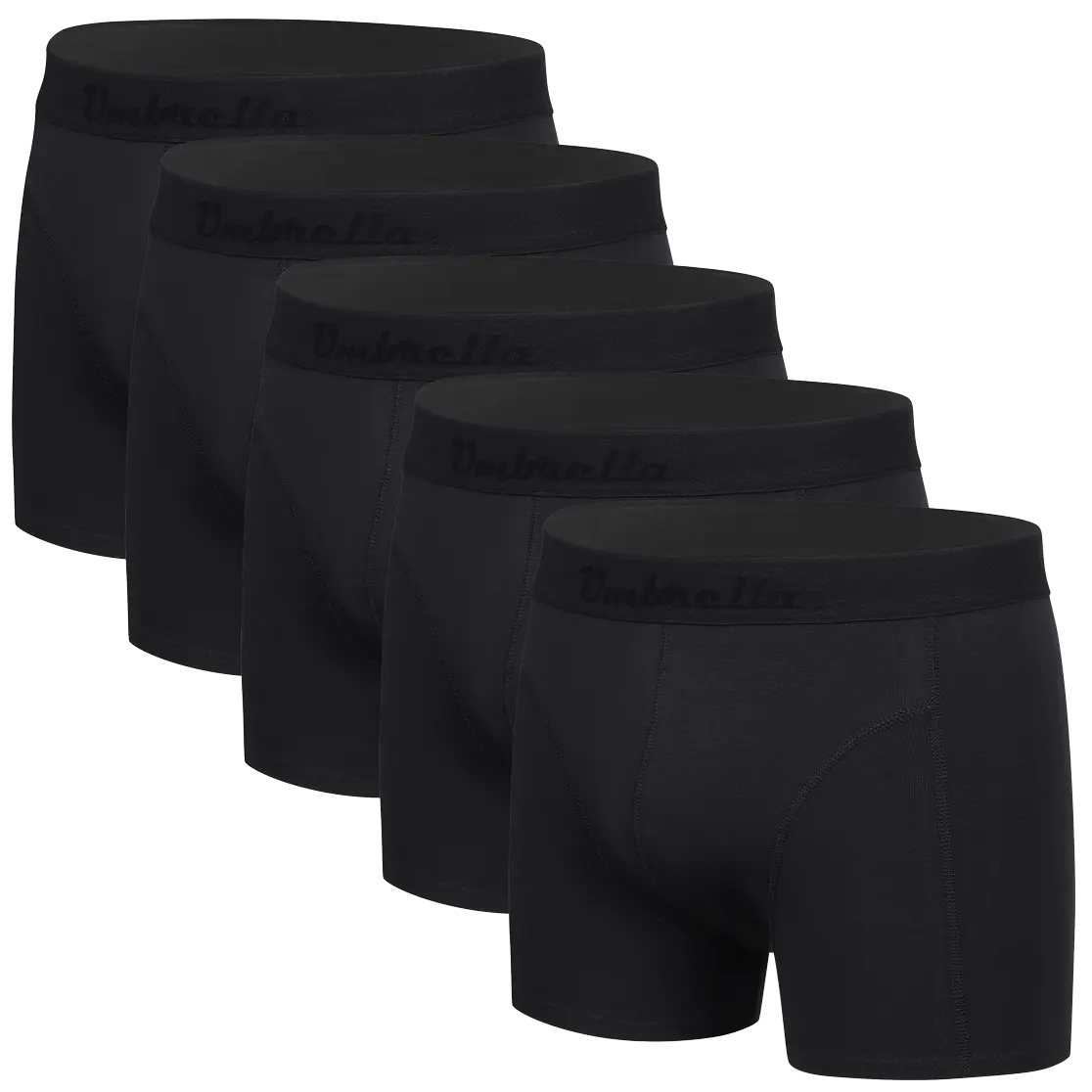 5 Black Cotton Trunks 5 Black Cotton Trunks