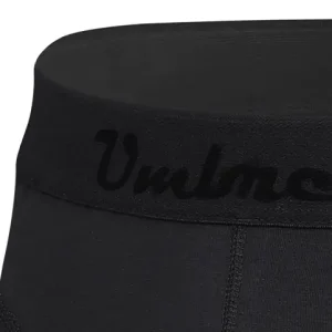 Black Cotton Trunks Waistband