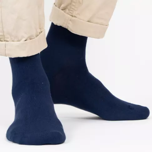Navy Socks with Pants Navy socks with pants