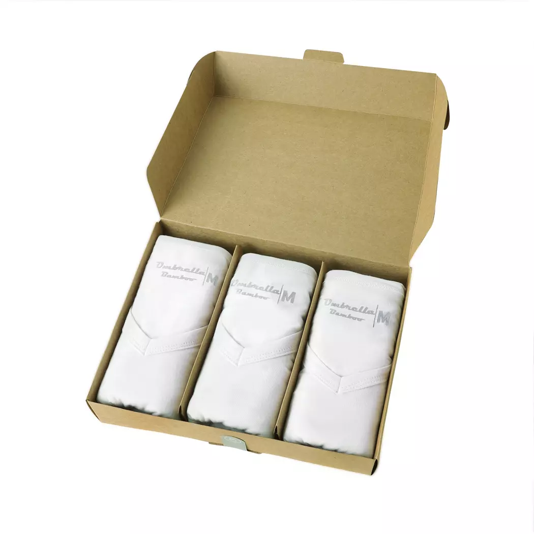 Packing with 3 White Bamboo T-Shirts Packing with 3 white bamboo T-shirts