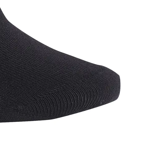Toe of Black Bamboo Footie Black bamboo footie toe