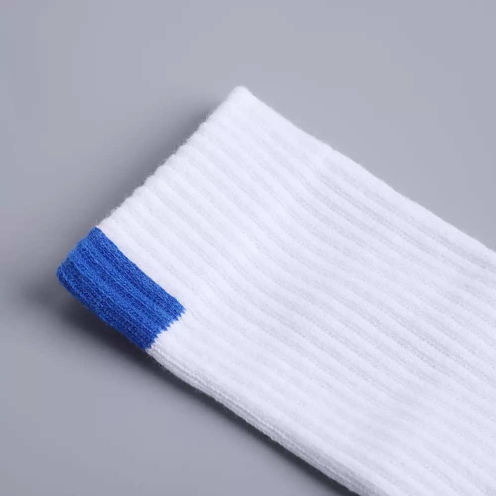 Top of White Sports Sock White sport sock top